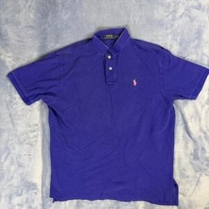 Polo Ralph Lauren blue polo shirt men Size L